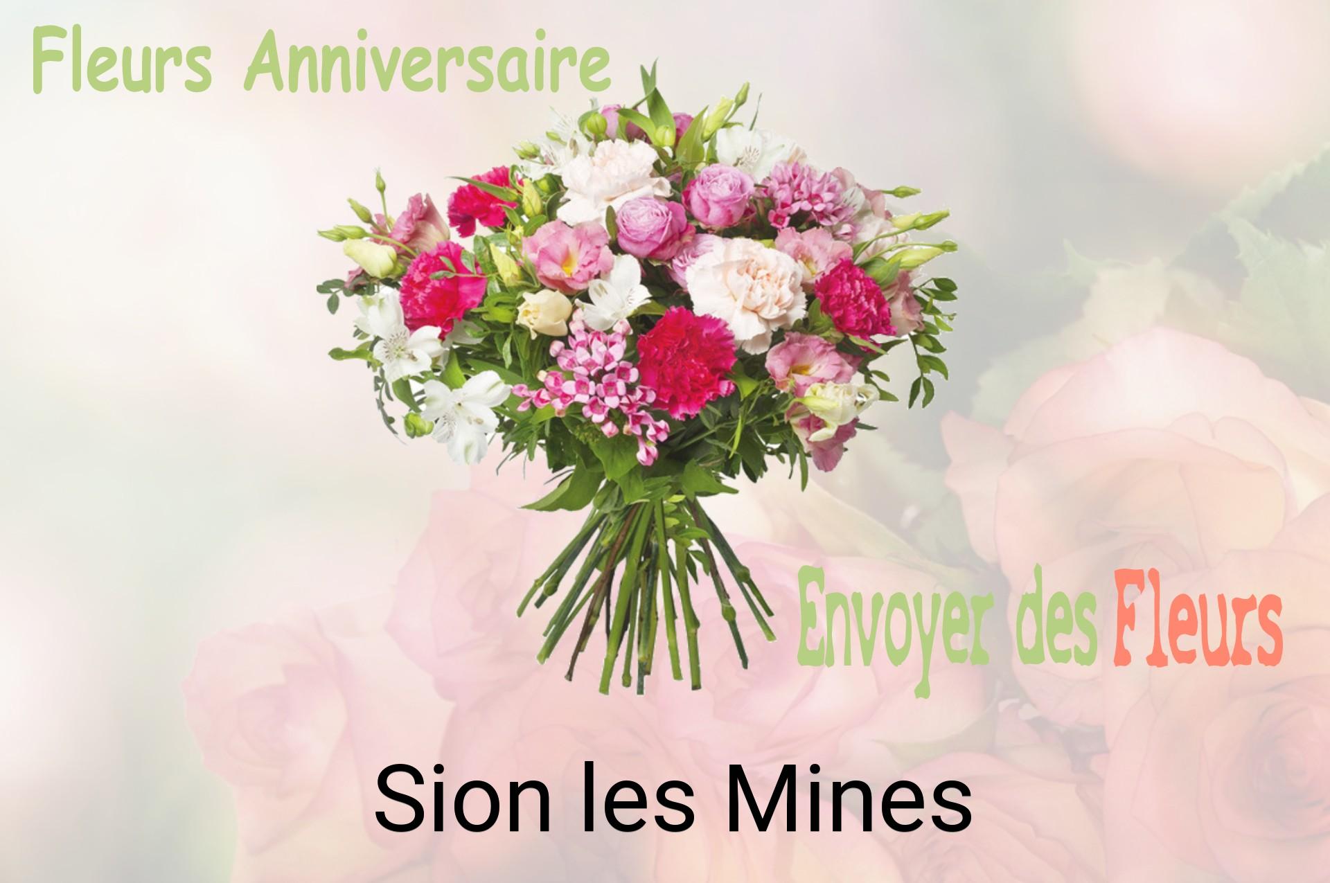Bouquet de fleurs d’anniversaire livré à Sion-les-Mines